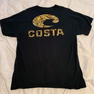 Costa Del Mar T-shirt Black Size L